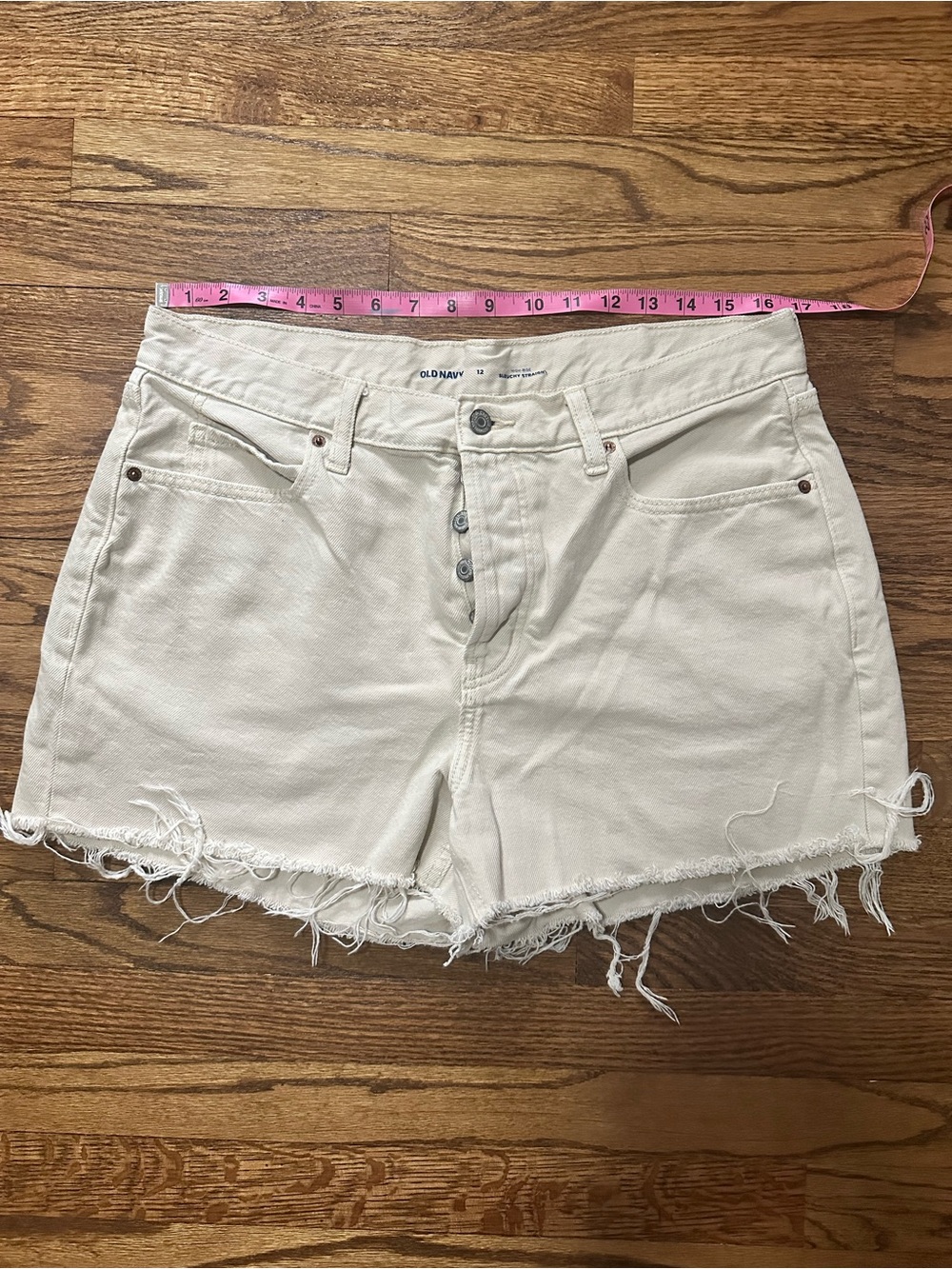 Old Navy White Denim Shorts